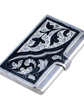 Серебряная визитница