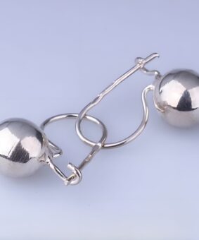 детские серебряные серьги