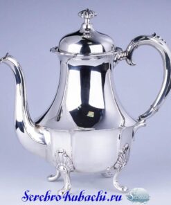 серебряный чайник