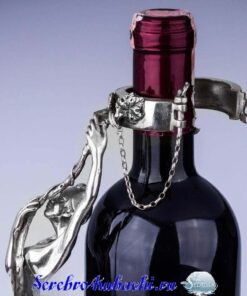 Alternative view of Серебряная подставка под бутылку