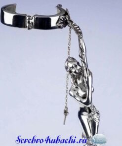 Серебряная подставка под бутылку 5