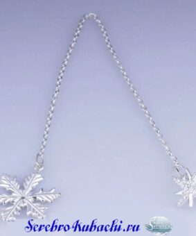 серебряный ионизатор снежинка