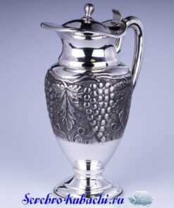 серебряный кувшин лоза