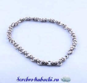 цепь серебряная