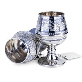 Alternative view of Серебряные бокалы для вина