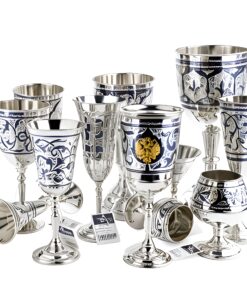 Серебряные бокалы и кубки