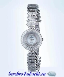 серебряные часы женские