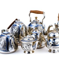 Серебряные чайники