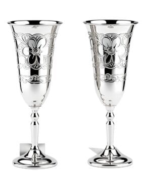 Серебряные фужеры