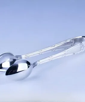 серебряные щипцы для сахара