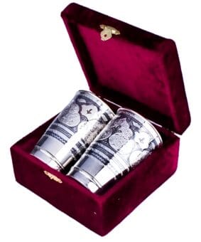 Серебряные стаканы Кубачи