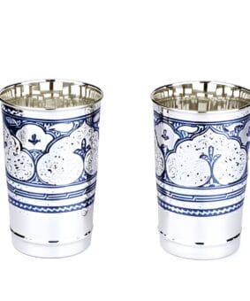 Серебряные стаканы Кубачи