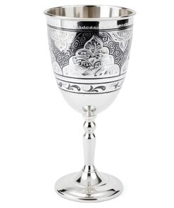 серебряный бокал для вина