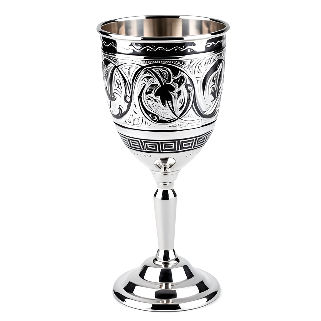 Серебряный бокал для вина 1 серебряный бокал для вина
