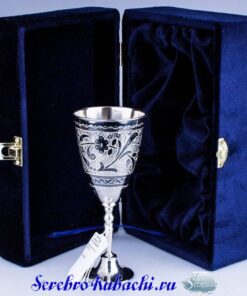 серебряный бокал кубачи