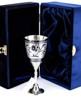 серебряный бокал кубачи