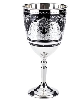 серебряный бокал кубок