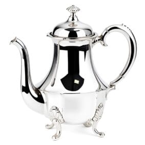 серебряный чайник