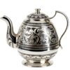 серебряный чайник