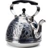 серебряный чайник для кипятка