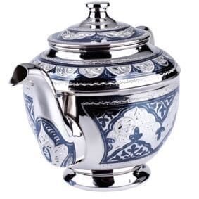 серебряный чайник для заварки