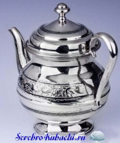 серебряный чайник кубачи