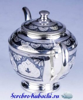 чайник серебряный заварочный