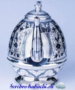 Серебряный большой заварочный чайник 10 серебряный большой заварочный чайник