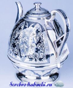 Серебряный большой заварочный чайник 9 серебряный большой заварочный чайник