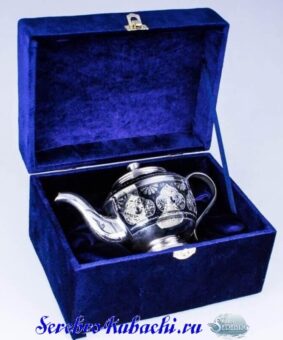 чайник серебряный заварочный
