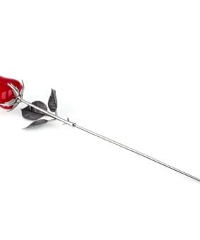 Серебряный цветок Роза 9 Серебряный цветок