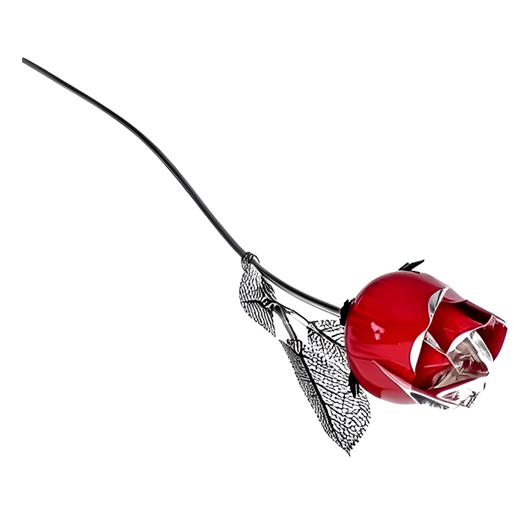 Серебряный цветок Роза 1 серебряный цветок