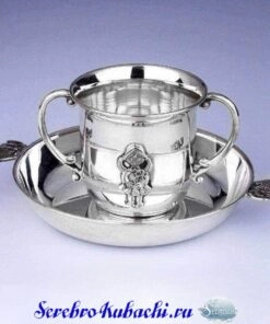 детский серебряный набор