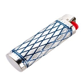 серебряный футляр для зажигалки bic