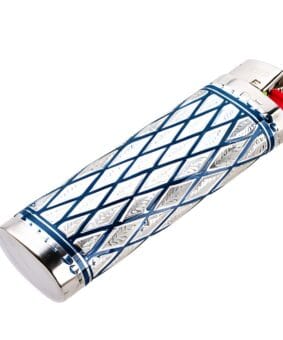 серебряный футляр для зажигалки bic