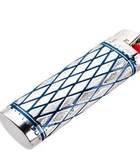 серебряный футляр для зажигалки bic