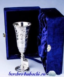 серебряный фужер кубачи