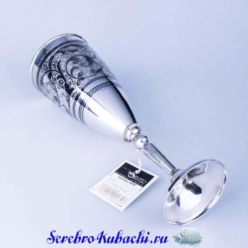 серебряный бокал кубачи