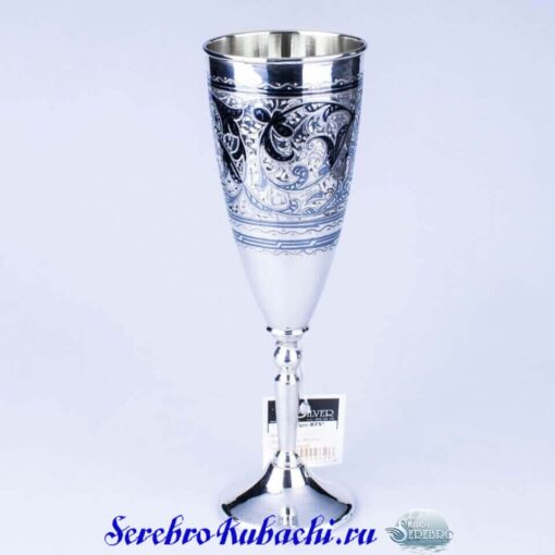 серебряный бокал кубачи
