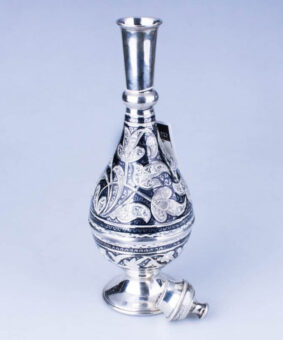 Серебряный графин для коньяка 8 серебряный графин кубачи