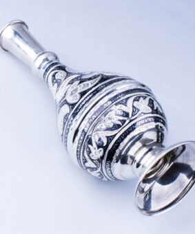 Серебряный графин для коньяка 7 серебряный графин кубачи