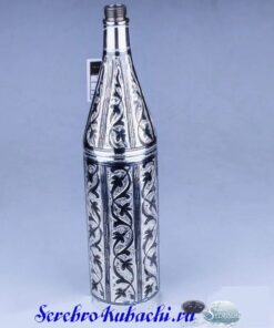 бутыль серебряная