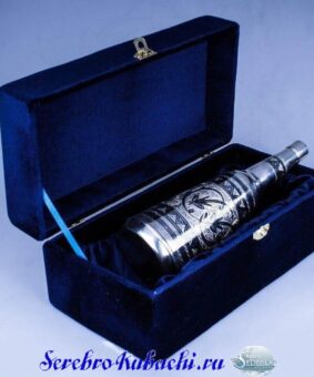 штоф для водки серебряный