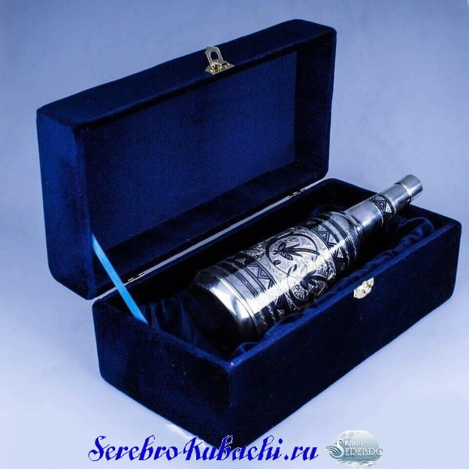 штоф для водки серебряный
