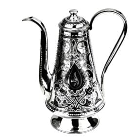 Серебряный кофейник