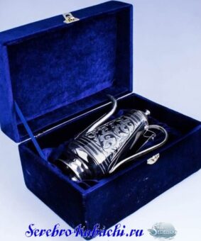 Серебряный заварочный кофейник 6 серебряный заварочный кофейник