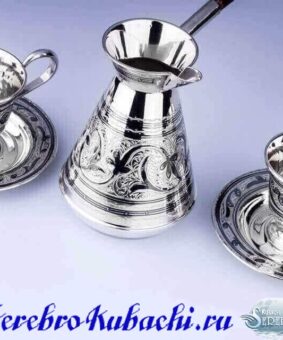 серебряный кофейный набор