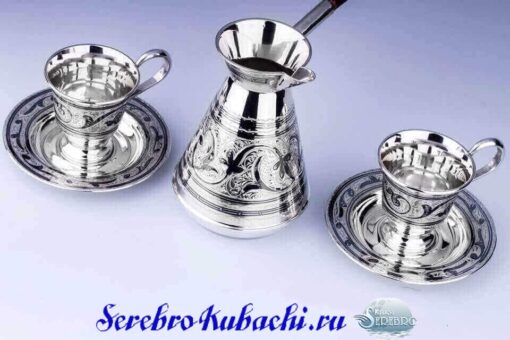 серебряный кофейный набор