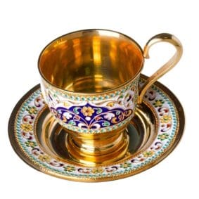 серебряный кофейный сервиз