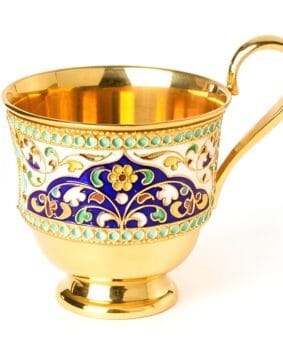 серебряный кофейный сервиз